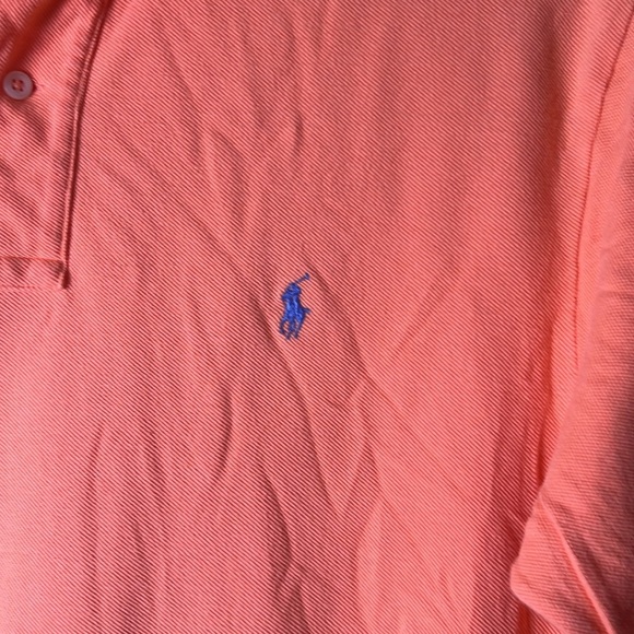 Polo by Ralph Lauren Orange summer Classic short sleeve, dress Polo Shirt - Picture 2 of 6